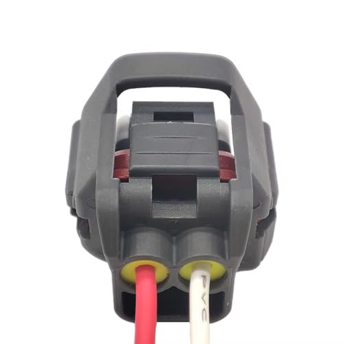Conector de bobina de encendido de alta conductividad con clavija hembra de 2 pines automotriz 2