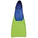 FINIS Long Floating Fins , Blue/Lime Green, XXXS (Jr. 8-11) (1.05.037.01)