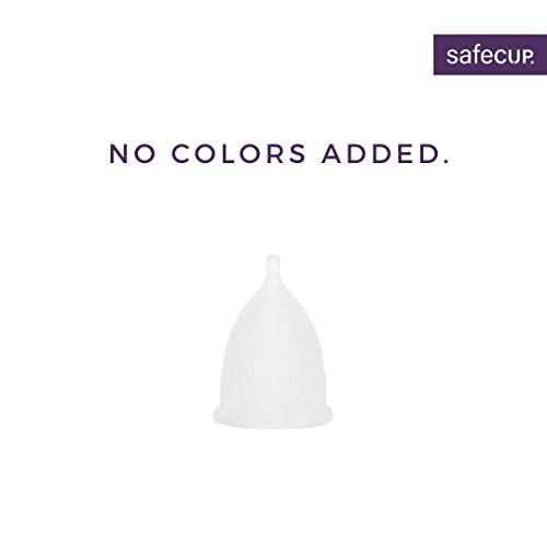 Image of USA Reusable Menstrual Cup for Women | 100% Medical-Grade Silicone, BPA-Free | US FDA Compliant | Leak-Proof, Easy-Open Design Protection for Up to 8-10 Hours | Travel-Friendly & Hygienic (Large Pack of 2)