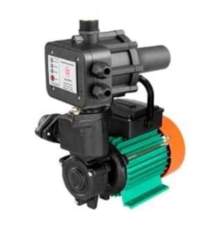 CRI Pressure Booster pump with automatic pump controller (ELSA series pumpset with double VPI ) (1 HP) (Multicolor)