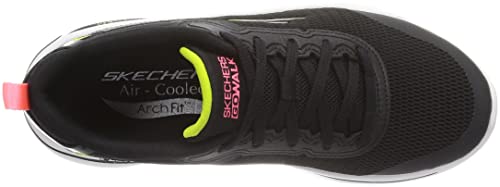 Skechers Skechers Womens GO Walk Arch Fit Ocean Horizon Black Athletic Walking Shoes 6.5