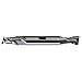 HSS End Mill, 9/16 In D, 1 1/8 In Cut L