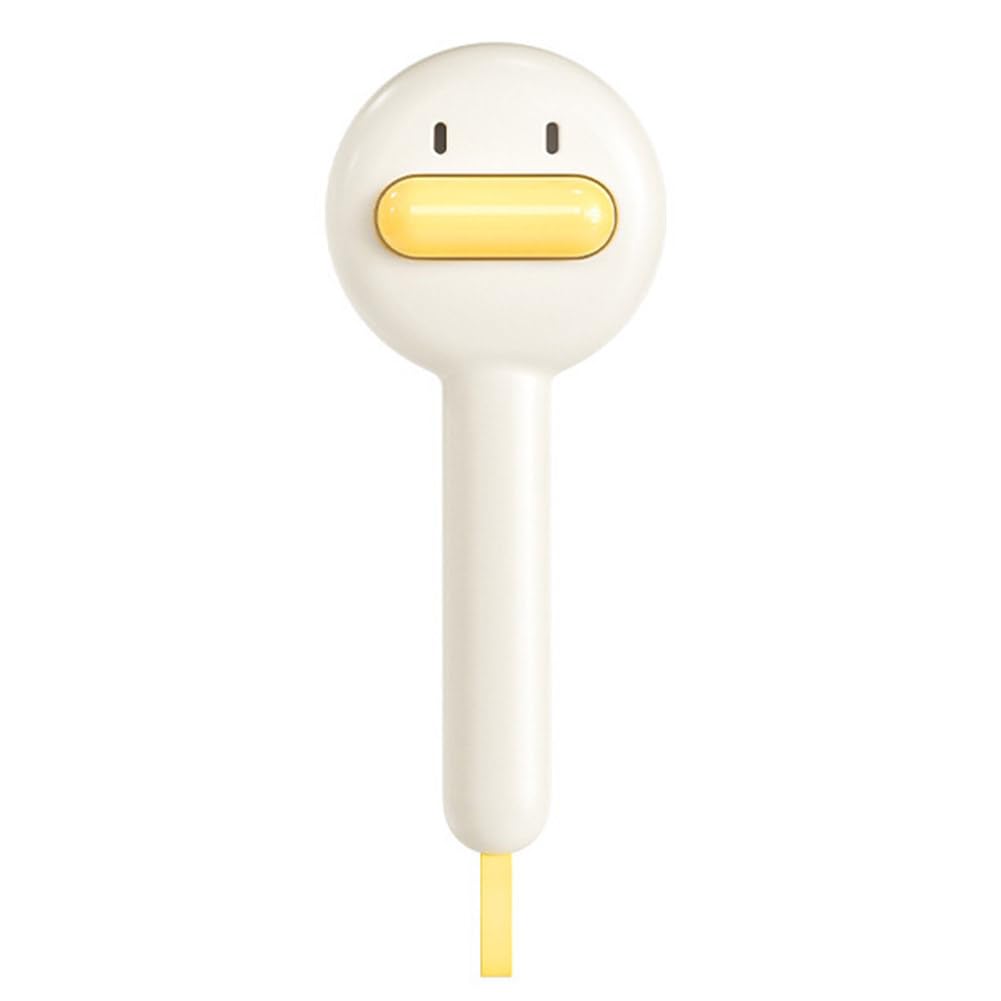 Duck Cat Brush for Short or Long Haired Cats Dogs Rabbits, Cute Dog Brush with Release Button for Massage and Removes Loose Fur, Dog Hair Brush Dog Grooming Deshedding Brush