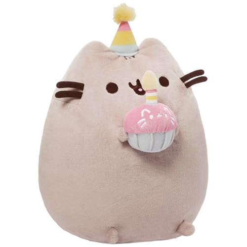 GUND 4051536 Pusheen Birthday Soft Toy