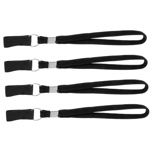 EXQUIMEUBLE 4Pcs Reusable Cane Wrist Strap Lost Lanyard for Crutches Lightweight and Compact Design for Walking Sticks and Handbags Durable and Skin Friendly