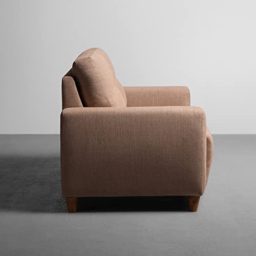 Image of Sleepyhead Yolo Designed by Duroflex - 2 Seater Sofa |Premium Fabric, Plush 3 Layer Cushioning |Modern Buttonless Tufted & Anti-Sag Comfort |Stylish & Durable |3 Years Warranty - Coco Brown