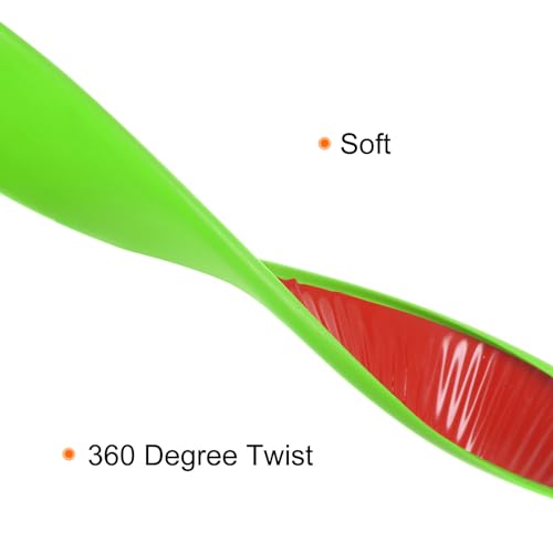 QUARKZMAN U-Form Kantenband 7/8 x 16,4ft (22mm x 5000mm) Selbstklebendes TPE Flexibles Furnierkantenband Kantenschutz für Möbel, Schränke, Tische, Reparatur, Grün