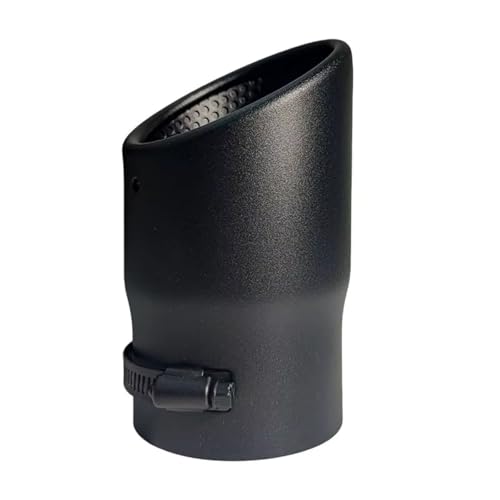 Silenciador negro esmerilado para Jeep Wrangler con punta de escape universal