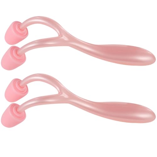 ASAKKURA 2pcs Nose Shaping Massage Roller Tool Portable Beauty Device for Nose Lift Relaxation Full Body for Home Office Use Ease