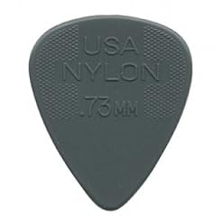 Jim Dunlop nylon Médiators 0.73 mm (Lot de 6) - Les Beatles, Paul McCartney, John Lennon, RIngo Starr, George Harrison