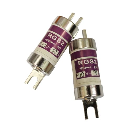 Fusible rapide RGS2 aR 500V 50A type boulon avec haute capacité de rupture