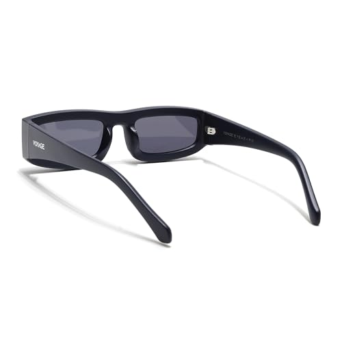 Image of Voyage UV Protected Rectangle Sunglasses for Men & Women