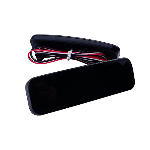 2 Peças Led Para Choque Traseiro Refletor Luz Traseira Luz De Freio Para Ford Transit Van Custom Con