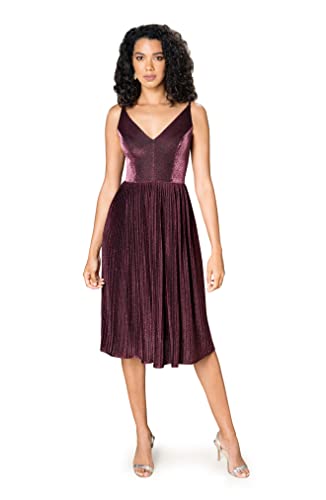 Image of Dress The Population Women's Haley Fit and Flare Midi Dress