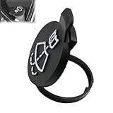 MINETPS 12767700 Windshield Wiper Washer Fluid Reservoir Cap, Tank Bottle Cap Fit for 2010-2016 GMC Chevrolet Buick Cadillac, Car Wiper Bottle Cover Replace 13227300 19172571 12788573 4563292