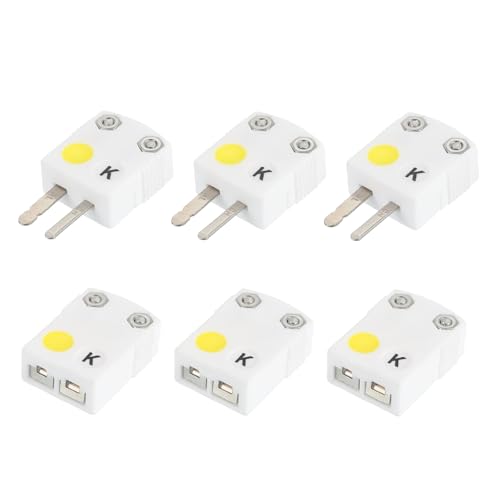 Connecteur thermocouple type K MECCANIXITY mâle femelle en céramique pour sonde