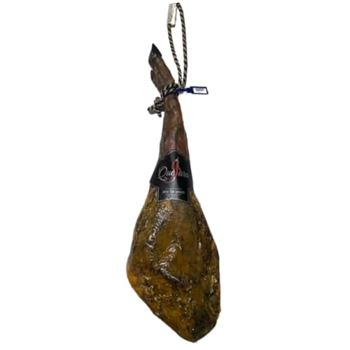 Jamón Gran Selección 'Quejara': Un Tesoro Culinario de Pata Fina y Grasa Veteada, 6-7 kg, para una Experiencia Sensorial Inigualable