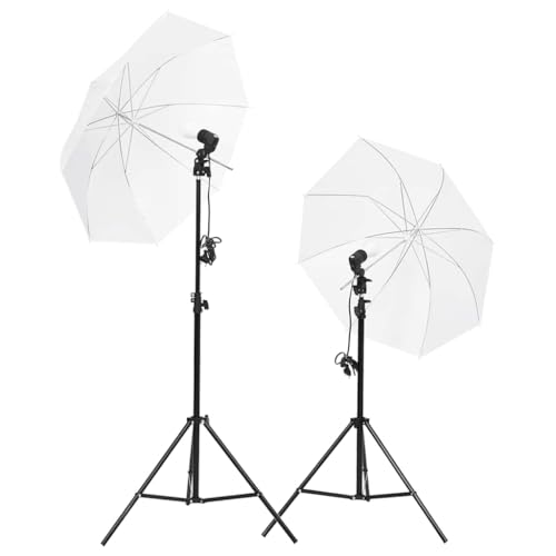 Kit studio photo flash 5500K contre les ombres dures sur fond coton 3x3m