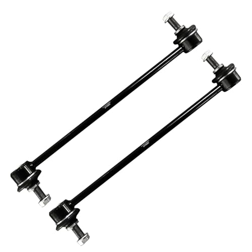 Image of Detroit Axle - 8pc Front End Suspension Kit for 2015-2018 Ford Focus 2014-2018 Ford Transit Connect 2 Lower Control Arms w /Ball Joints 2 Sway Bars 4 Inner Outer Tie Rods 2016 2017 Replacement