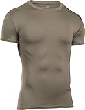 Under Armour Taktisches Herren-Kurzarm-T-Shirt, HeatGear xl Army Tan/None