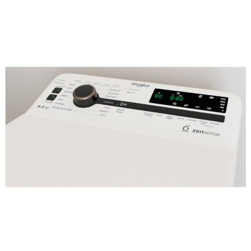 WHIRLPOOL Lave linge top 40 cm 6 5 Kg essorage 1200 trmn TDLRBX65242BSFR - vue 9