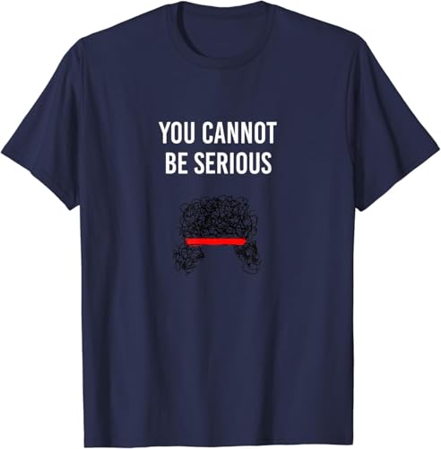 RHHGBTOBW You Cannot Be Serious John McEnroe Funny Tennis Sw1 T-Shirt Men