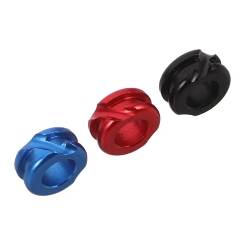 CONGARTENO Mirini da Caccia in Metallo 1/4 per Tiro L'Arco Ottico Set da 3 Pezzi Colorati Accessori Compatti per Sostituzione e Riparazione Compatibili Archi Compound per Uso Esterno e