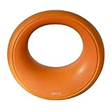 Meticpr Rubber Coated Kettlebell Weights - 17.6LB Power Ring, Perfect Combination of Dumbbell and Ke