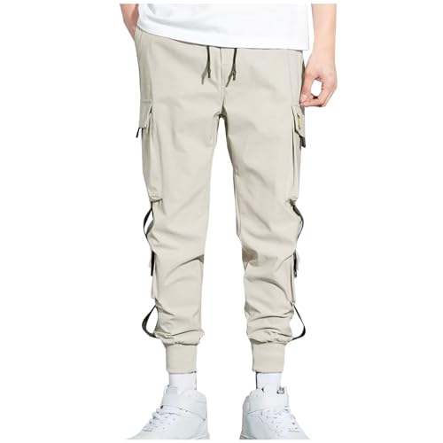 Cargo Pants for Men Fashion Boys Sweatpants Joggers Casual Baggy Travel Pants Outdoor Hiking Work Pant Mulitc-Pocket
