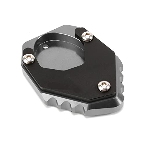 Plat d'extension béquille Kawasaki Ninja 400 en alu CNC haute stabilité