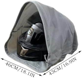 Ziennhu Sac À Casque - Dos De Rangement Moto Étanche Tissu Oxford
