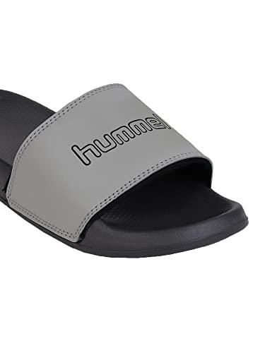 Image of hummel CLASSIC WOMEN SLIDERS Comfortable Cushioned Sole Arch Support Durable Lightweight Flexible Trendy Style Flip flops and Slippers Slides for Women Daily use Chappal
