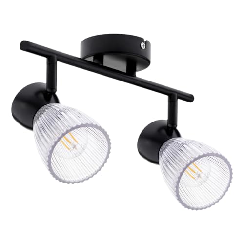 Milagro BEST CZARNA lampa sufitowa 2xE14