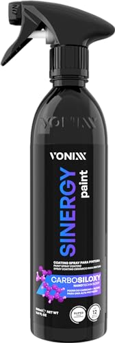 Vonixx Sinergy Paint Spray Coating | CARBOSILOXY Nanotechnology | 12 Months Protection | Revolutionary Car Detailing Spray Coating | Hydrophobic Finish | Versatile Application | 16.9 fl oz (500 ml)
