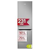 Amica Kühl Gefrierkombination freistehend Total NoFrost 170 x 54 x 59,1 cm 231 l Nutzinhalt VitControlPlus FreshZone elektronische Steuerung - Edelstahloptik