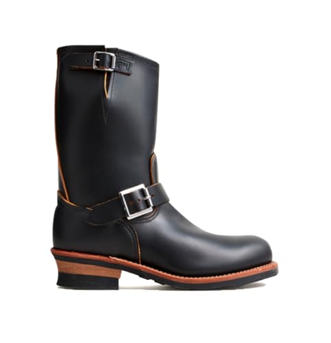 Red Wing Men's Engineer 2966 Black Klondike Leather