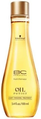 Schwarzkopf Professional BC Bonacure Hairtherapy Oil Potion Finishing Treatment -Size 3.4 oz/Light