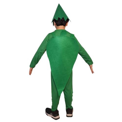 Image of Kaku Fancy Dresses Fruit and Vegetable Costume Paper Cutout with Cap For Kids | Healthy Food Costume For Boys & Girls (Tracksuit Not Included)