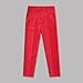 Boys Suit Pants Formal Ceremony Party Clothes Teen Boys Back to School Uniform Trousers Flat Front Wrinkle-Free Pants Red