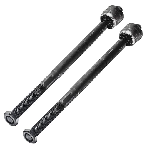Image of Detroit Axle - Front Struts w /Coil Springs Sway Bar Links Outer Inner Tie Rod Ends Boots Replacement for Dodge Charger Challenger RWD - 10pc Set