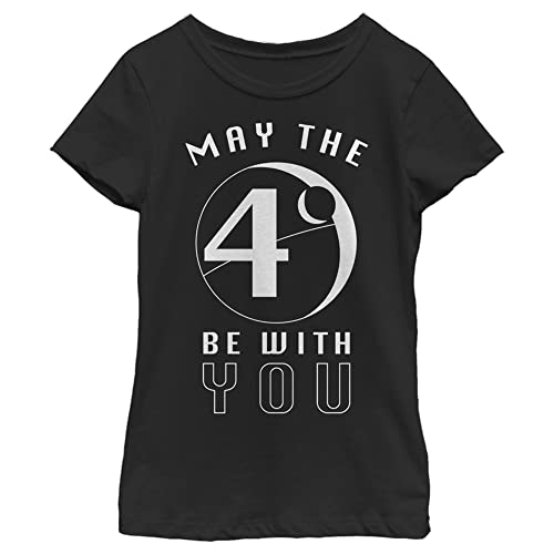 T-Shirt Fille Star Wars en Coton Souple Anti-Irritation pour Enfant