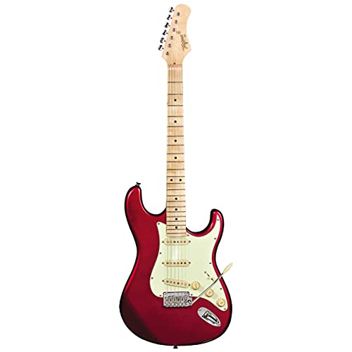 GUITARRA ELETRICA CLASSIC TAGIMA STRATO T-635 METALLIC RED ESCALA CLARA