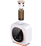 TN HOM Waterless Diffuser for Essential Oil - Smart Sensing Portable Nebulizer Aroma Diffuser, Battery Operated Cordless, No Water Aromatherapy Diffuser, Luxury Scents Air Machine for Home