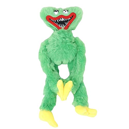 Poppy Playtime Huggy Wuggy Jouet en peluche pour enfants Vert 40 cm Cover