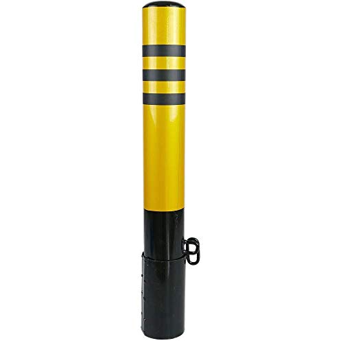 Preisvergleich Produktbild Cablematic Genagelt Stahl-Poller mit begraben Sockel 76x600mm