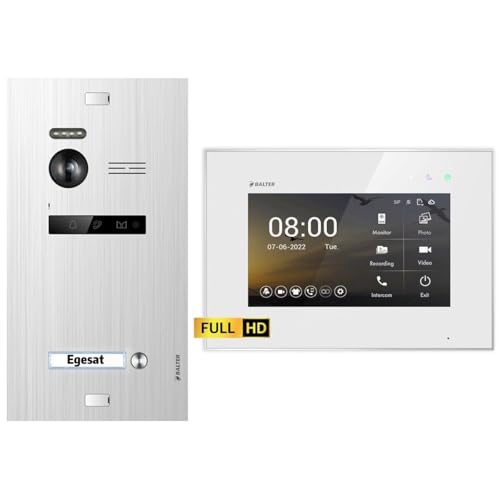 BALTER EVO HD da incasso 7" Argento