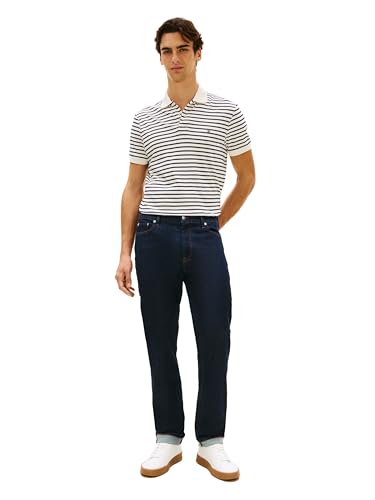 Image of Tommy Hilfiger Mens Short Sleeve Casual Polo Shirts in Regular Fit with Liquid Cotton