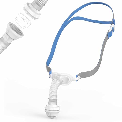 Medihealer P10 Connector Set for AirMini Including P10 Connector for Airmini and Headgear Compatible with Airfit P10 Great-Value CPAP Supplies(No Cushion)