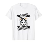 Husky siberiano, divertida camisa husky para regalo