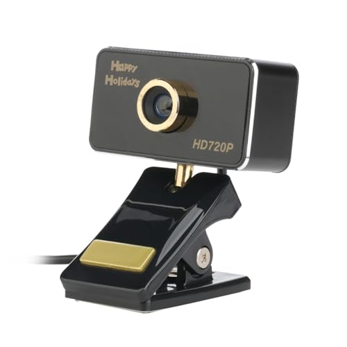 Bocodow HD 720P Webcam Low Light Correction, Designed for Noise-Reducing